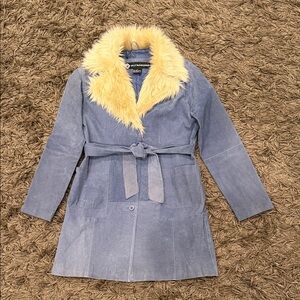 Vintage Outer edge Blue Coat Size Medium